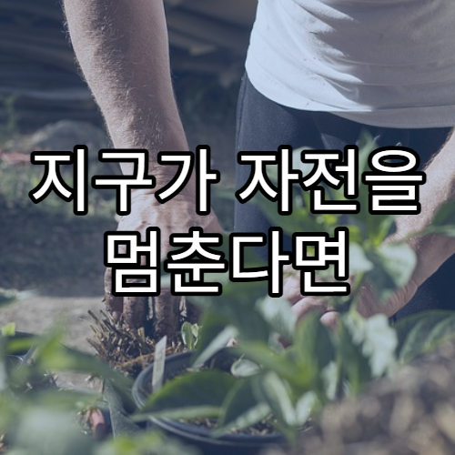 지구가 자전을 멈춘다면 생명은 살아남을까?