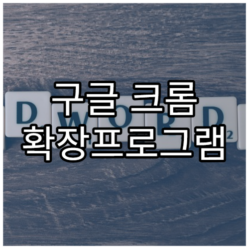 구글 크롬 확장프로그램 추천 20선