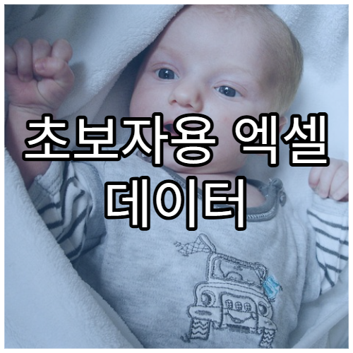 초보자용 엑셀 데이터 정리 팁