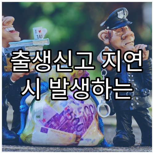 출생신고 지연 시 발생하는 행정 문제